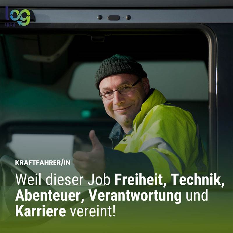 Logistikinitiative Rgbg – LKW Fahrer männlich